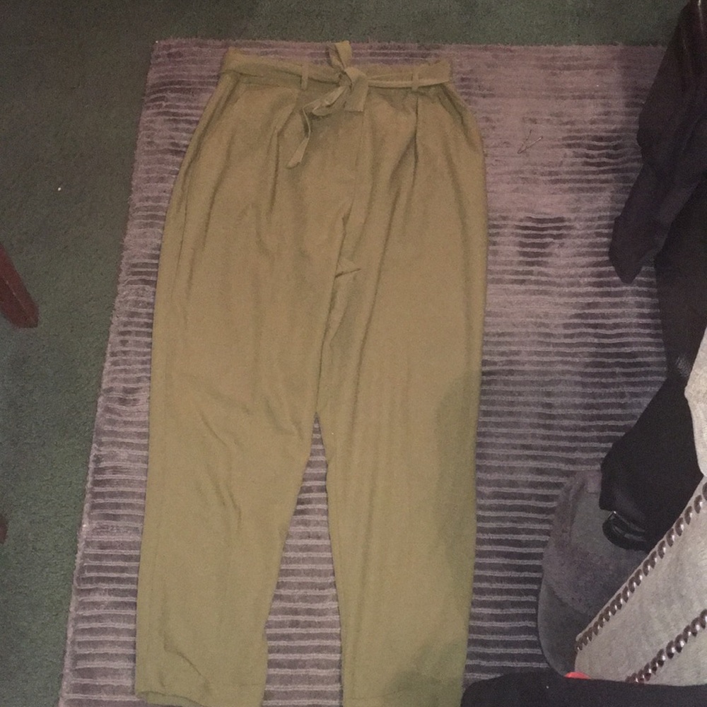 Paper bag trouser pant